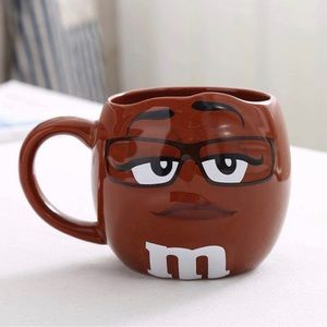 M&M's brown large Coffe cup Ceramic